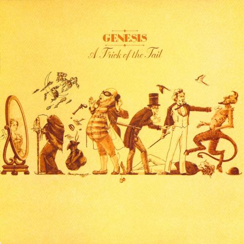 A Trick of the Tail by Genesis: artwork