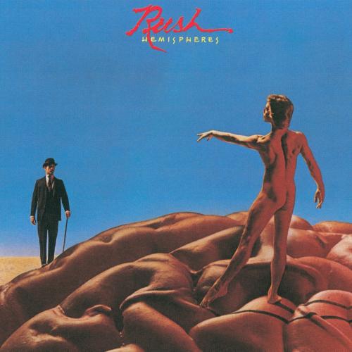 Hemispheres by Rush: album artwork