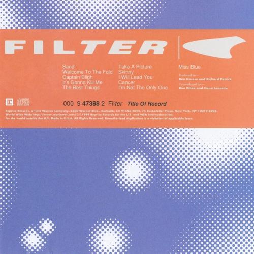Filter  - Title of Record