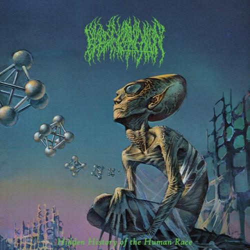 Cover artwork: Hidden History of the Human Race by Blood Incantation
